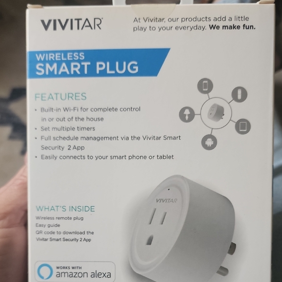 Wireless Smart Plug - White - Picture 2 of 2